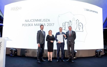 Miejsce trzecie Rankingu Najcenniejszych Polskich Marek - PKO BP.