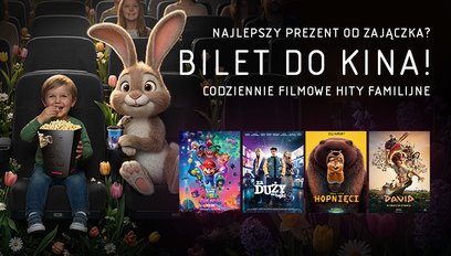 Kina sieci Multikino zapraszają do wspólnego świętowania przed ekranem przez cały okres Wielkanocy.