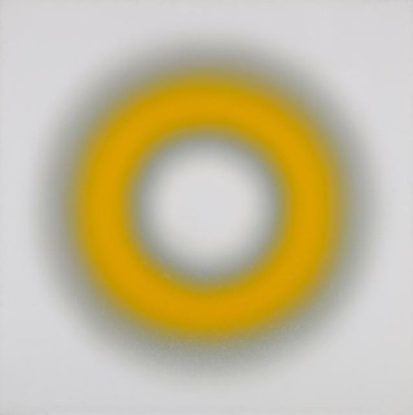 Wojciech Fangor, „M78”, 1968, olej na płótnie, Polswiss Art.
