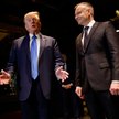 Były prezydent USA Donald Trump i prezydent RP Andrzej Duda