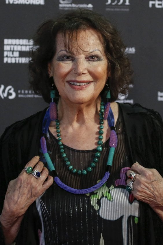 Claudia Cardinale na festiwalu w Brukseli, 20 czerwca 2018 r.