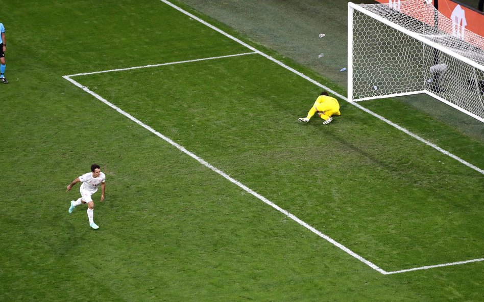 Szwajcaria - Hiszpania 1:1 karne 1:3