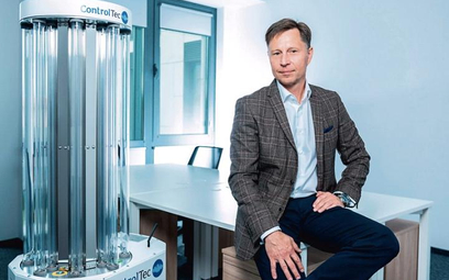 Controltec, wrocławska firma Grzegorza Górala, wdraża autonomiczne roboty niszczące koronawirusa
