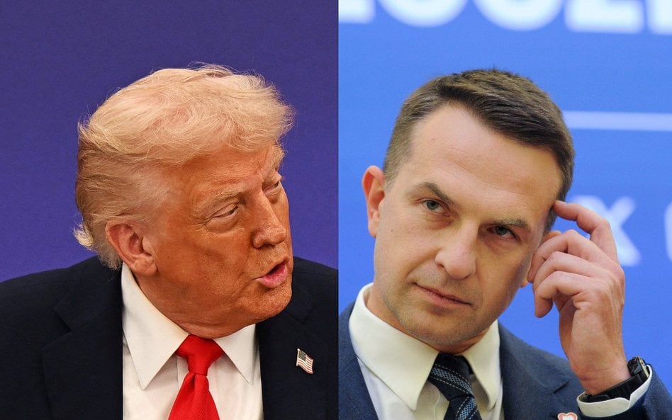 Rzecznik rządu Adam Szłapka był pytany o słowa prezydenta USA Donalda Trumpa