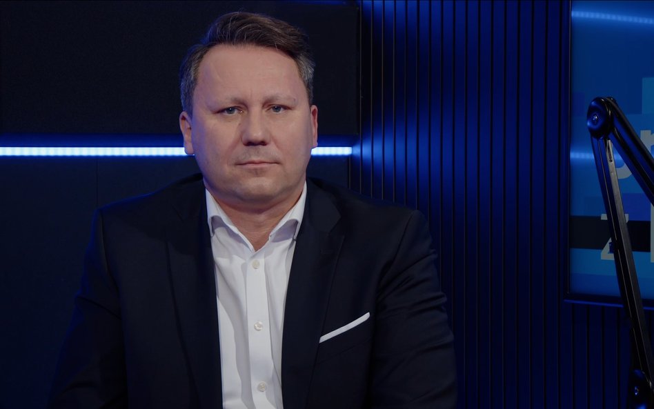 Gościem Przemysława Tychmanowicza w Parkiet TV był Michał Seńczuk, prezes Studenac Group. Fot. mat. 