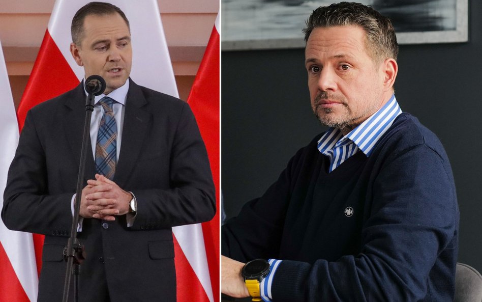 Karol Nawrocki i Rafał Trzaskowski