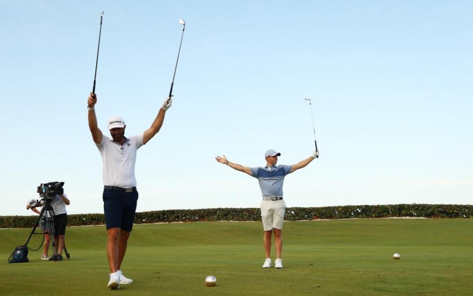 Miliony zebrane na polu golfowym