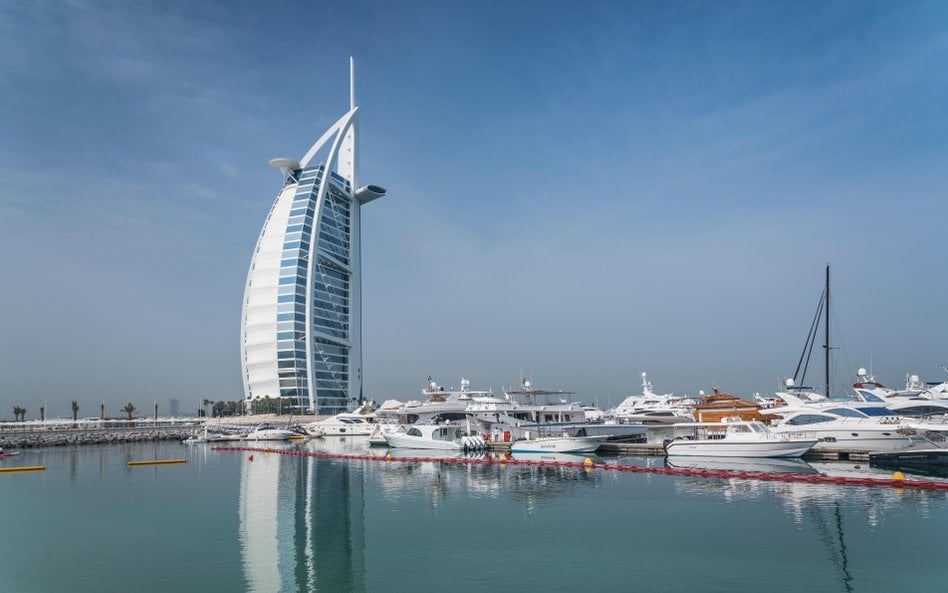 Hotel Burdż al-Arab jest ikoną luksusu i ikoną Dubaju