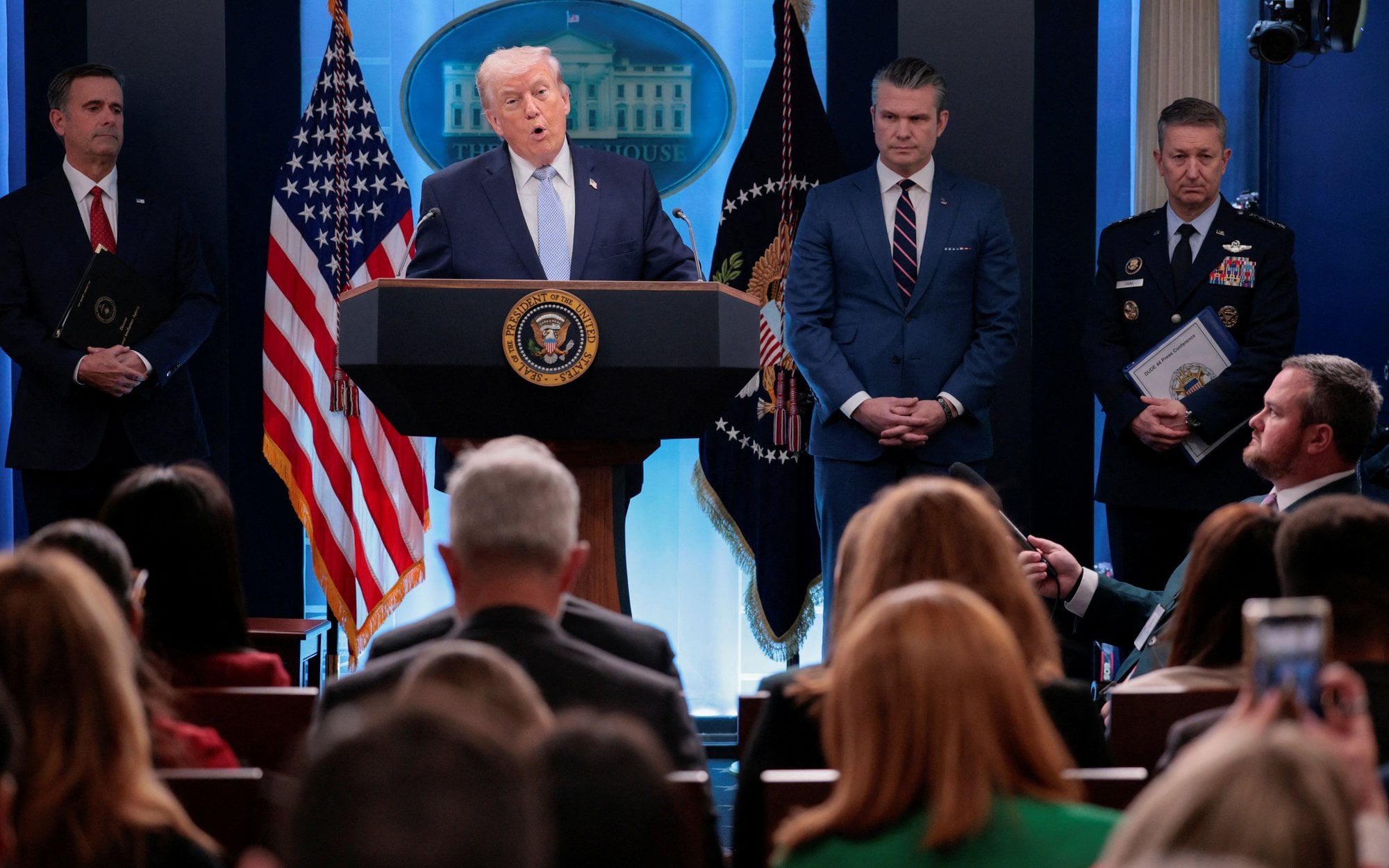 Donald Trump: we rescued the second crew associate  of the F-15E fighter