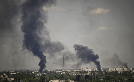 Dym nad Siewierodonieckiem