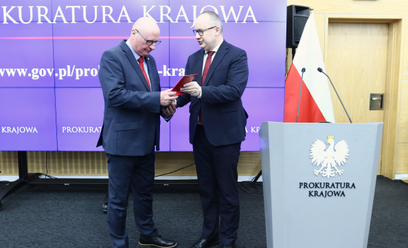 Prokurator Krzysztof Parchimowicz i minister sprawiedliwości, prokurator generalny Adam Bodnar