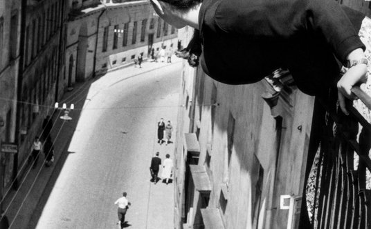 Antanas Sutkus, Maraton na ulicy Uniwersyteckiej, 1959