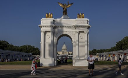 Tak ma wyglądać łuk triumfalny, który w Waszyngtonie chce postawić Donald Trump