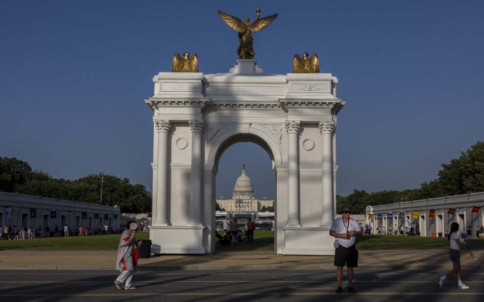 Tak ma wyglądać łuk triumfalny, który w Waszyngtonie chce postawić Donald Trump