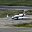 Na zdjęciu Gulfstream C-37A, taki sam, jak ten, którym leciał sekretarz bezpieczeństwa krajowego USA
