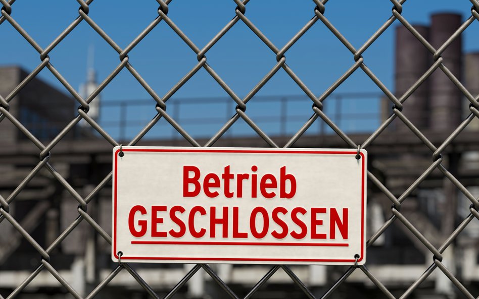 Liczba niewypłacalności niemieckich przedsiębiorstw najwyższa od 20 lat