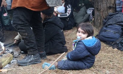 Pomoc humanitarna ma być przestępstwem. MSWiA chce karać aktywistów na granicy (zdjęcie z listopada 