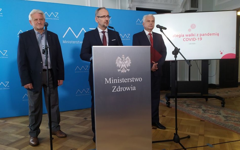 Minister zdrowia: Zmieniamy strategię walki z wirusem