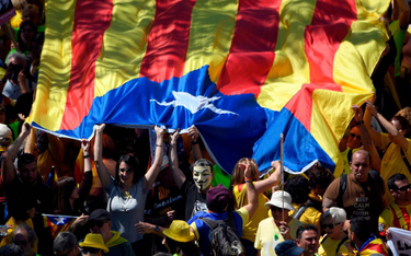W ostatnią niedzielę Katalończycy protestowali przeciw uwięzieniu liderów ruchu niepodległościowego