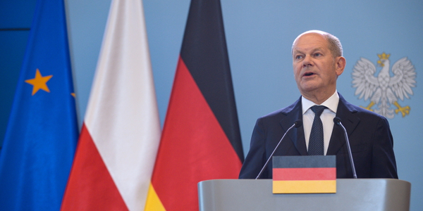 Olaf Scholz: Niemcy pragną silnego głosu Polski w Europie
