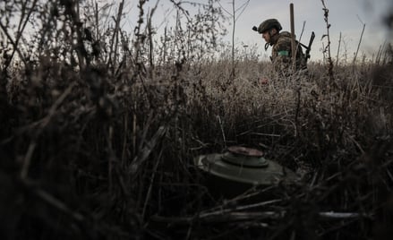 Miny przeciwpiechotne są używane m.in. na Ukrainie