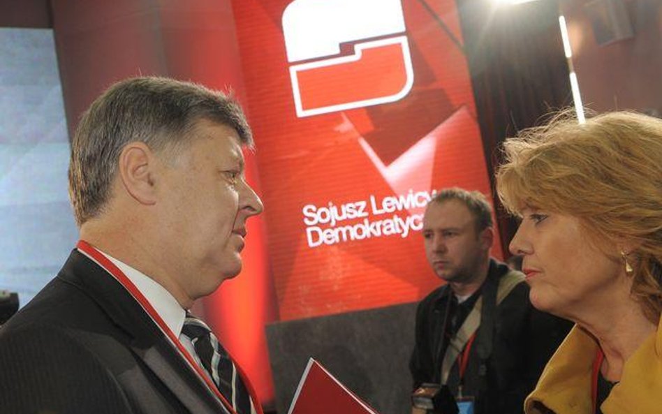 Jolanta Szymanek-Deresz i Jerzy Szmajdziński