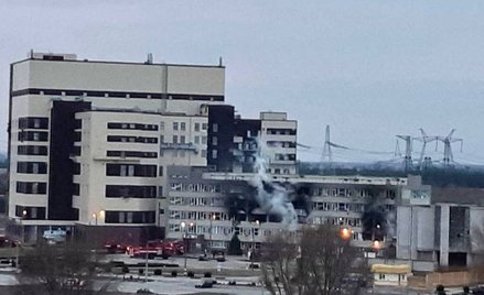 Zaporoska Elektrownia Jądrowa ostrzelana przez Rosjan