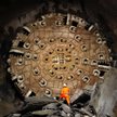 Szwajcaria, Sedrun. Budowa najdłuższego tunelu świata pod Alpami