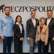 Mariusz Koczwara sales director ADP Polska, Adrian Suski CFO Cersanit, Anna Biekionis country manage