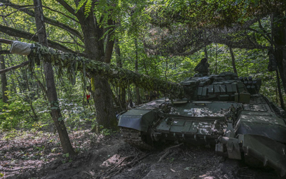 Rosyjski czołg przejęty przez armię ukraińską