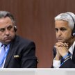 Witalij Mutko (z lewej) i Sunil Gulati, prezydent federacji piłkarskiej USA
