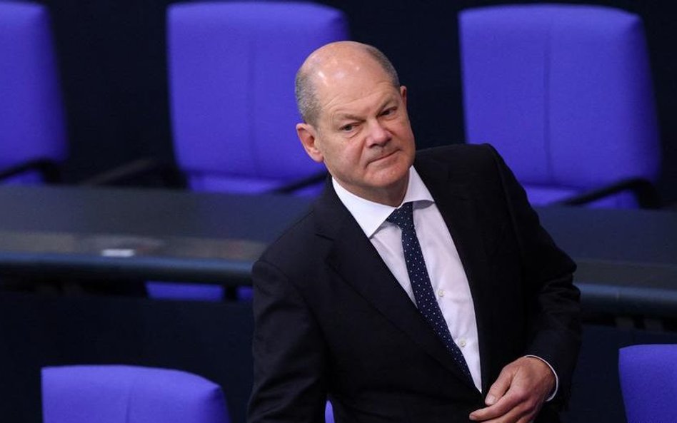 Kanclerz Niemiec Olaf Scholz