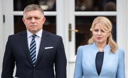 Robert Fico odebrał z rąk prezydent Zuzany Čaputovej nominację na premiera Słowacji