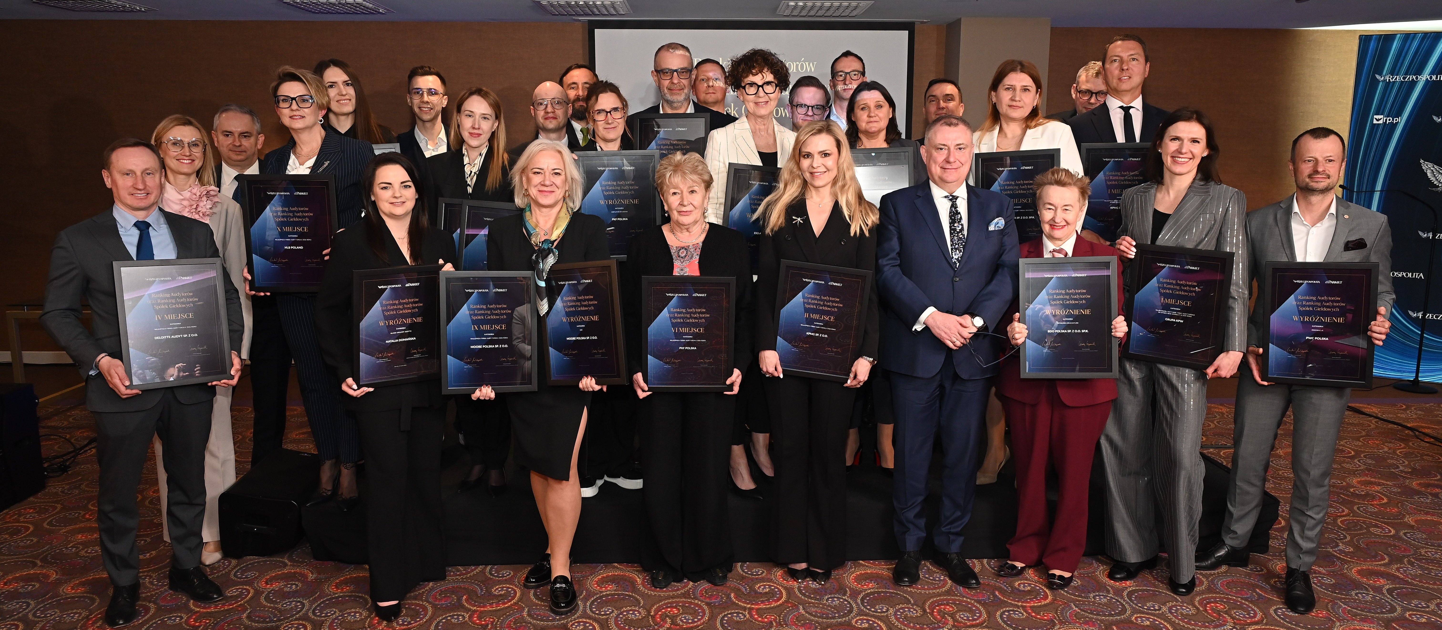 Na podium znów stanęły PwC, KPMG oraz EY