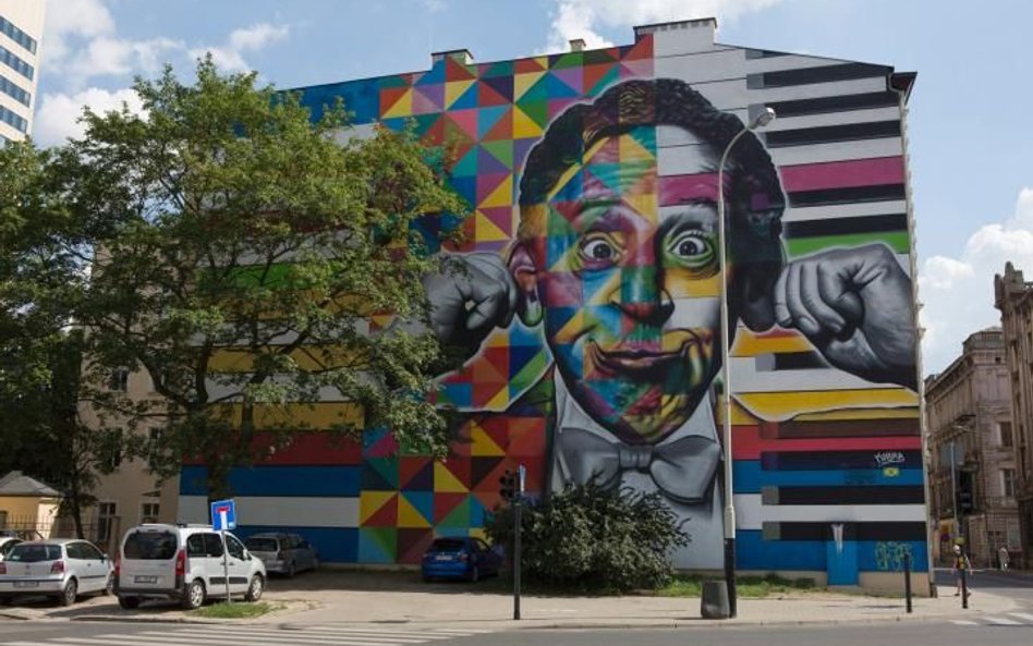 Eduardo Kobra przy ul. Sienkiewicza 18