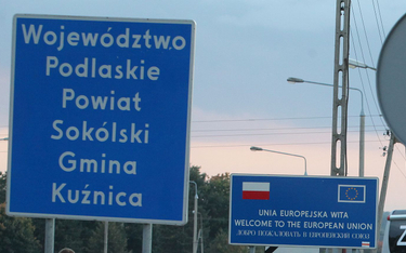 Wybuch na polsko-białoruskim przejściu granicznym