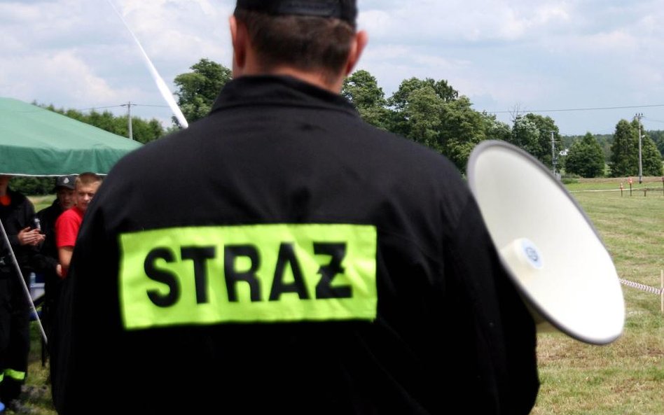 Strażak z AIDS może wykonywać prace biurowe