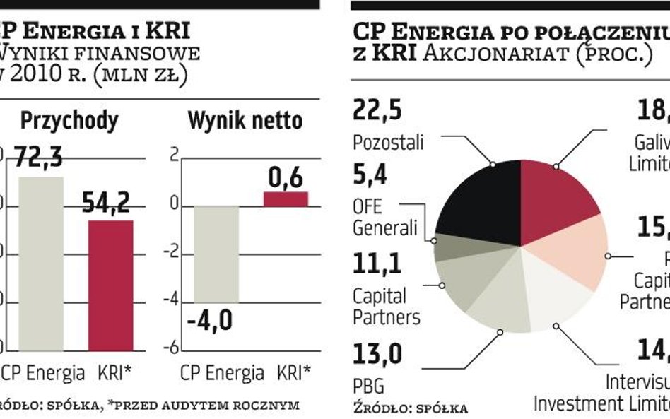 Jest nowy zarząd i zgoda na fuzję CP Energii z KRI