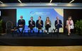 Uczestnicy panelu „Dialog o zrównoważonej energetyce: ramy inwestycyjne, reformy i transformacja ryn
