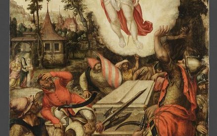 Tobias Fendt, Zmartwychwstanie, 2. poł. XVI w., Zamek Królewski na Wawelu w Krakowie