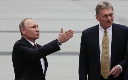 Władimir Putin i Dmitrij Pieskow