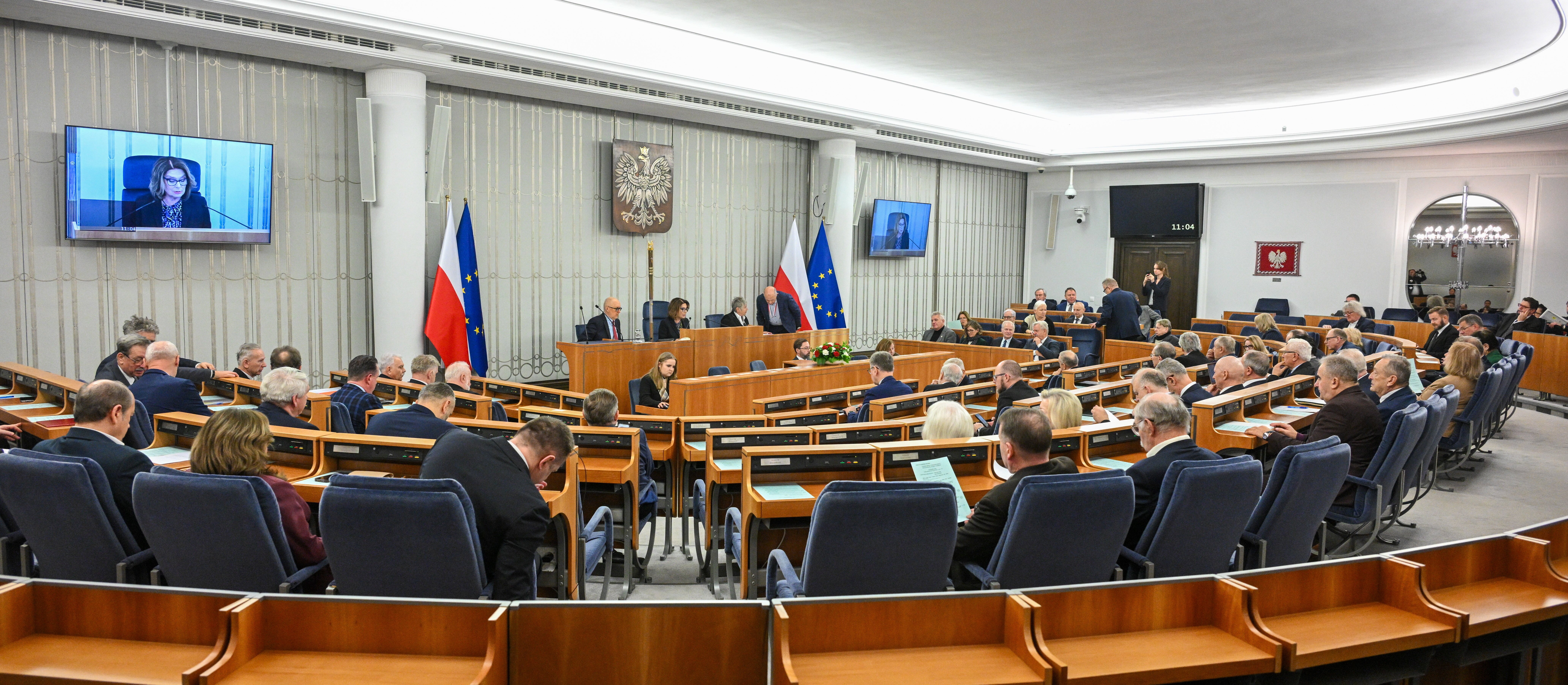 Senat za reformą Krajowej Rady Sądownictwa. Czy będzie weto prezydenta Karola Nawrockiego?