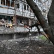Zniszczenia spowodowane rosyjskim ostrzałem Charkowa