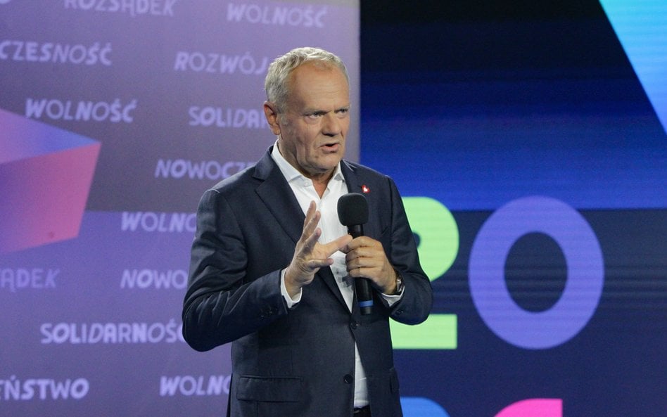 Premier Donald Tusk na Campusie Polska Przyszłości 2026 w Olsztynie: Rząd nie planuje przedłużenia o
