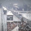 Zimą ekipa kręciła zdjęcia w Auschwitz przy -20 stopniach