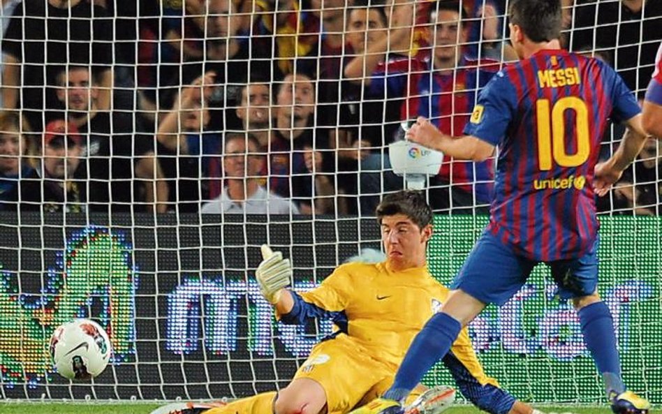 Leo Messi strzelił w lidze hiszpańskiej już osiem bramek, o jedną więcej niż Cristiano Ronaldo (FOT.