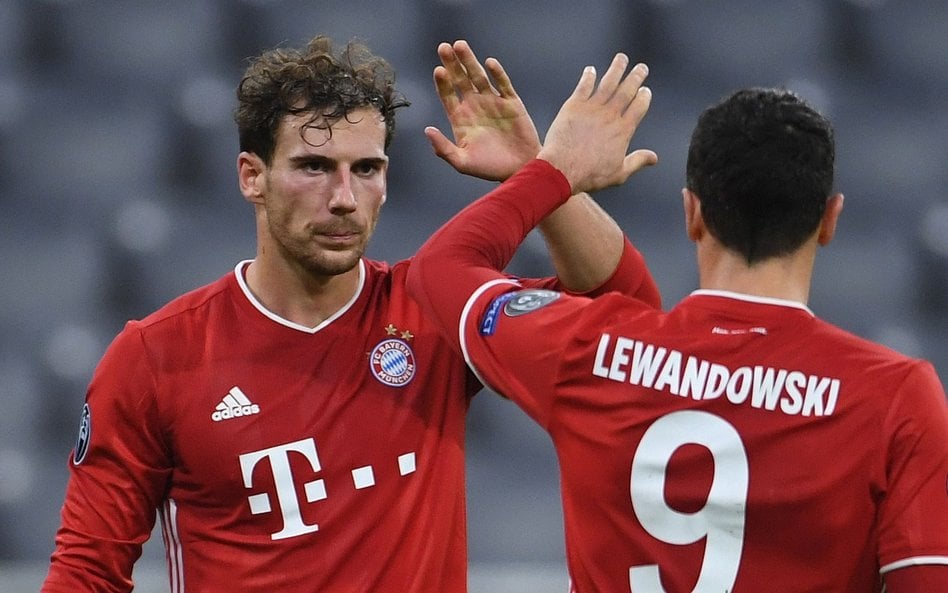 Leon Goretzka i Robert Lewandowski