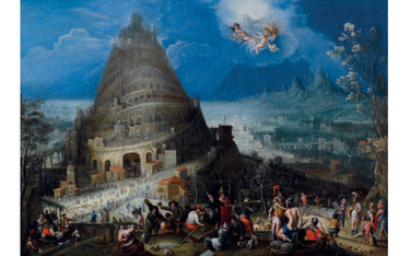 ?Marten van Valkenbroch, Hendrick van Cleves „Wieża Babel”, ok. 1580