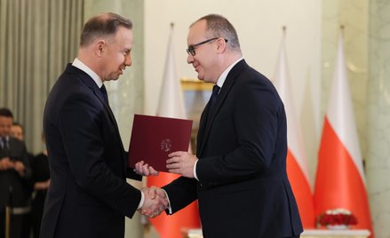 Prezydent RP Andrzej Duda oraz minister sprawiedliwości Adam Bodnar