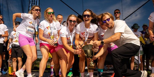 Warsaw gives its all at the 15th Poland Business Run